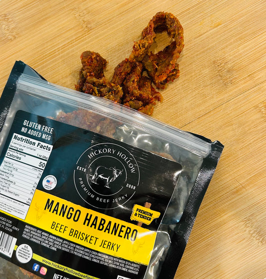 MANGO HABANERO BRISKET JERKY