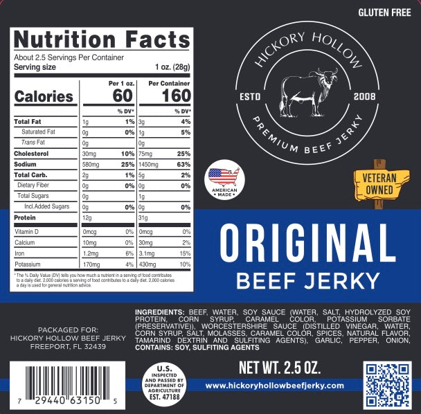 ORIGINAL BEEF JERKY