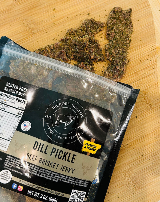 DILL PICKLE BRISKET JERKY