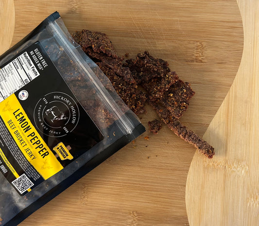 LEMON PEPPER BRISKET JERKY