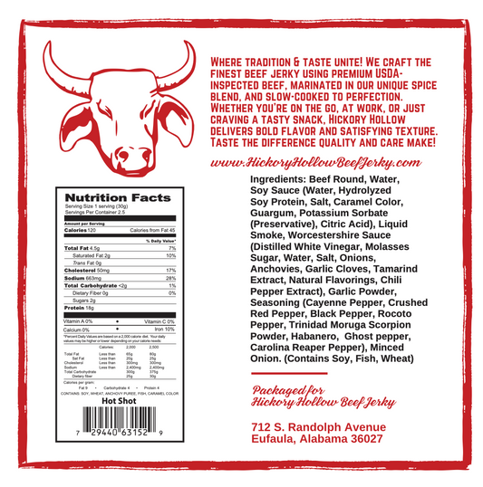 Hot Shot Beef Jerky