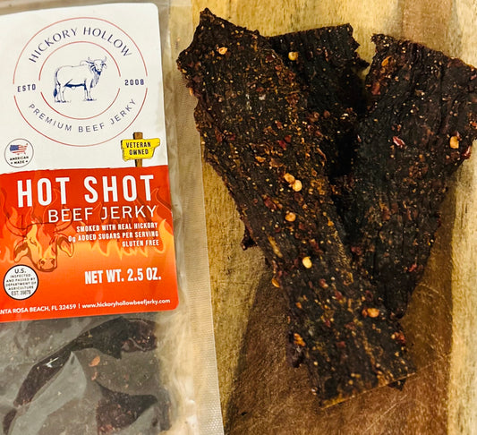 HOT SHOT BEEF JERKY