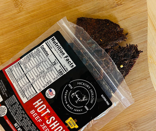 HOT SHOT BEEF JERKY